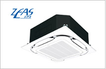 中温用インバーター ZEAS 天井埋込カセット形　ラウンドフロータイプ LSGYP: 冷暖房兼用 / 空冷セパレート型	LSGHP：冷房専用 / 空冷セパレート型