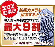 防犯カメラ 補助金